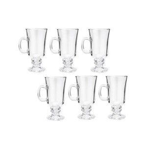 6614 CONJ 6 TACAS P/CAPPUCCINO C/PE 250ML