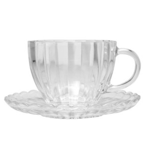 20579 CONJ 6 XICARAS DE CHA COM PIRES PETALA 220ML