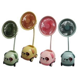 CJ-2260 MINI VENTILADOR DOG APONTADOR USB 9.5X7.5X22CM