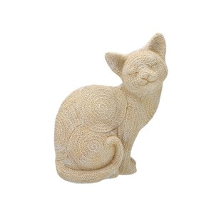 257-732 GATO DECORATIVO 14X8,5X17,5CM