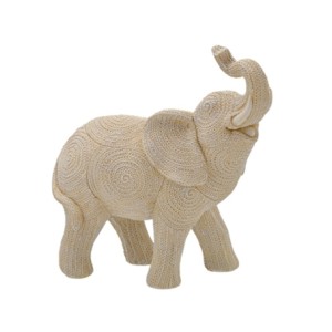 257-734 ELEFANTE DECORATIVO 23,5X10,5X24CM