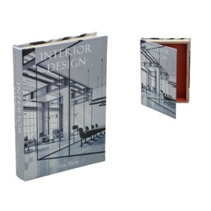 53-287 CAIXA LIVRO DECORATIVA 30X21X5CM