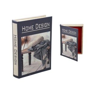 53-292 CAIXA LIVRO DECORATIVA 30X21X5CM