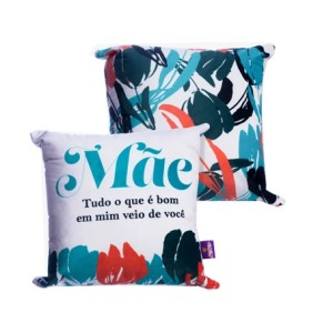 10065167 ALMOFADA FIBRA VELUDO 40X40CM MAE PINTURA