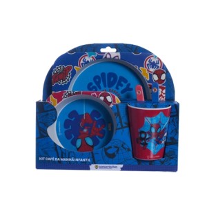10025697 BREAKFAST SET INFANTIL SPIDER MAN