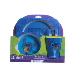 10025740 BREAKFAST SET INFANTIL STITCH