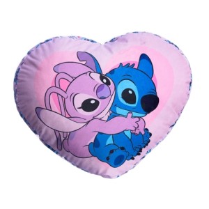 10065229 ALMOFADA FORMATO FIBRA CORACAO STITCH MINHA METADE