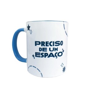 10025582 CANECA POP 350ML AZUL AMIZADE ASTRONAUTA