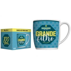 401147 CANECA PORCELANA 360 ML FAMILIA - GRANDE FILHO