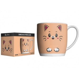 401163 CANECA PORCELANA 360 ML PET CAT