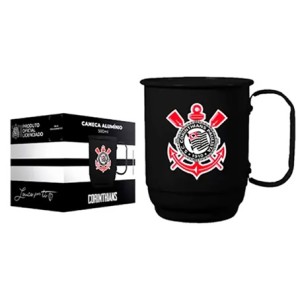 804039 CANECA ALUMINIO 500ML CORINTHIANS