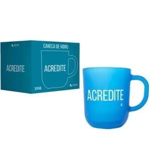 590602 CANECA EMOCOES 300 ML ACREDITE