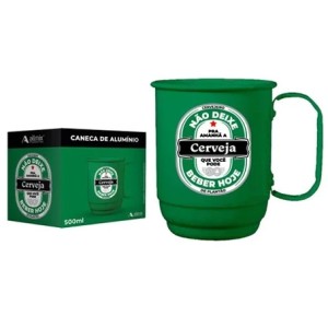 804003 CANECA ALUMINIO 500ML NAO DEIXE