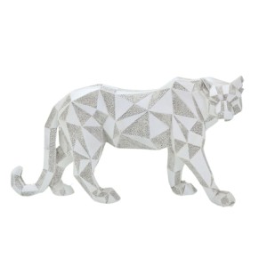 26-018 LEOPARDO DECORATIVO 36,5X8,5X17,5CM