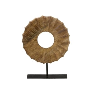 699-007 ESCULTURA DECORATIVA 30X6,5X38,5CM