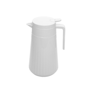 220209 GARRAFA TERMICA DE PLASTICO UNIQUE BRANCA 1L