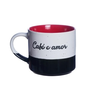 10025680 CANECA STONE 450ML CAFE E AMOR