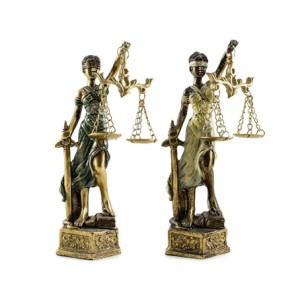 MRES-J16 DAMA DA JUSTICA 14,5X5CM