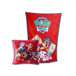 10140891 KIT ALMOFADA+MANTA PAW PATROL