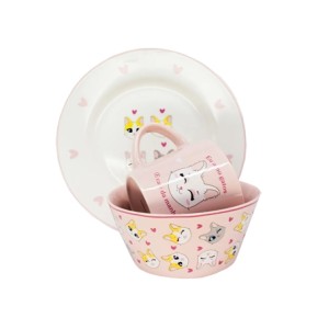 10025662 BREAKFAST SET EU AMO GATOS