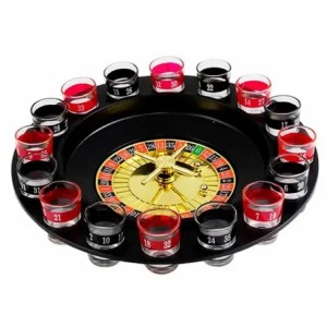 RO7000 JOGO ROLETA 29,3CM COM MINI COPOS 25ML