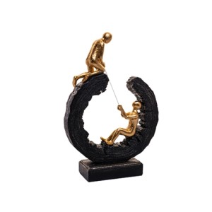 61699 FIGURA DECORATIVA CONEXAO 21X7X31CM