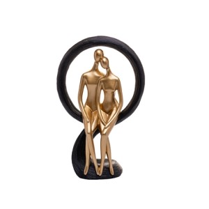61703 FIGURA DECORATIVA CASAL 13X8X20,5CM