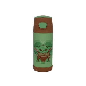 10073105 GARRAFA TOP HANDLE INFANTIL 350ML BABY YODA