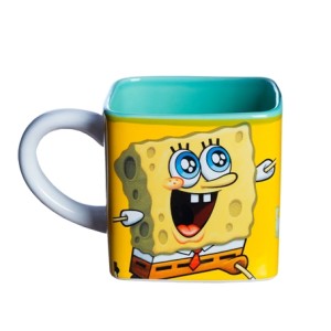 10025186 CANECA CUBO 300ML BOB ESPONJA