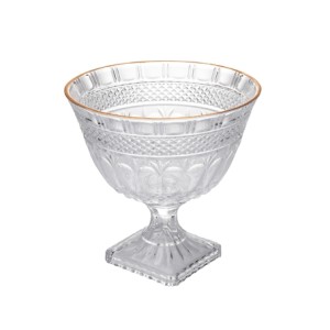 5410 CENTRO DE MESA DECORATIVO COM PE FIO DE OURO BRANDON 26X26X25,5CM