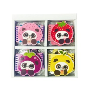 A100K-MJ3D-5 MINI CADERNO FRUTINHAS 60F