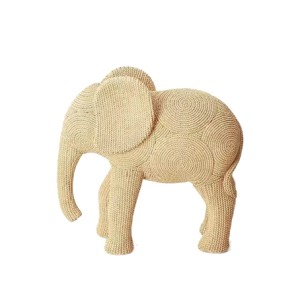 15883 ESCULTURA ELEFANTE 23X23X10CM