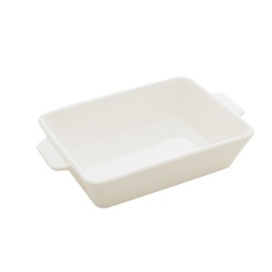 5766 REFRATARIO C/ALCA BASIC BRANCO 28X16,5X5CM