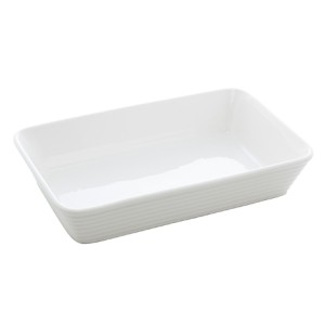 5772 REFRATARIO LINEA BRANCO 30X20X6CM