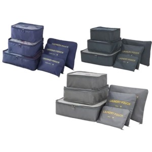 10972-13-2308 JOGO DE ORGANIZADOR DE MALA 6PCAS