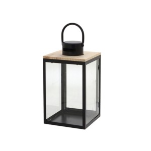 690-017 LANTERNA 20X20,5X38,5CM DECORATIVA