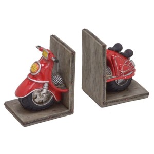 466-026 JOGO PORTA LIVROS 24X10X15CM DECORATIVO