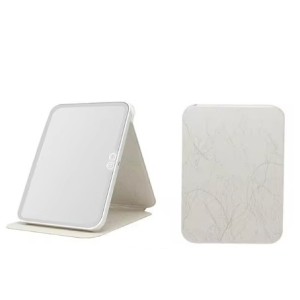 LM2289 ESPELHO DE MESA COM LUZ 17,5X23,5CM