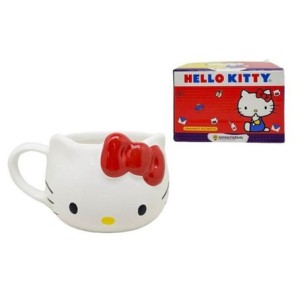10083128 CANECA HELLO KITTY 450ML 3D VASO PORTA OBJETO VASO CEREAL BOWL