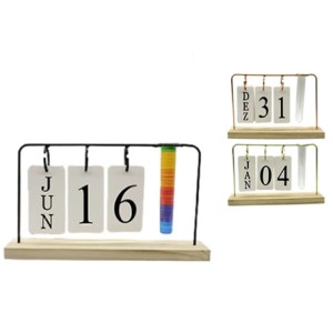SXPG-5040 CALENDARIO DE MESA C/VASO 27X15,5CM