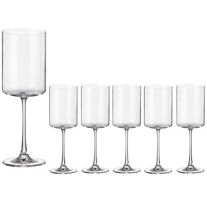 58822 JOGO DE 6 TAÇAS 380ML PARA VINHO BRANCO KUBITTO