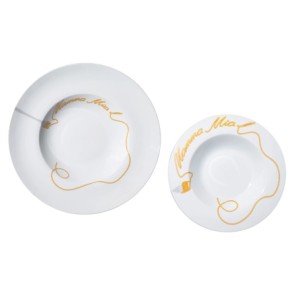 30196 JOGO DE 5 PEÇAS MAMMA MIA PARA MASSA (1 X D30,5CM + 4 X D21,5CM)