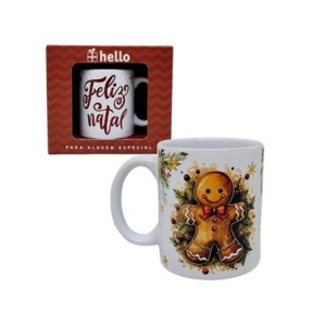 EF32-1 CANECA NATAL BISCOITO 330ML