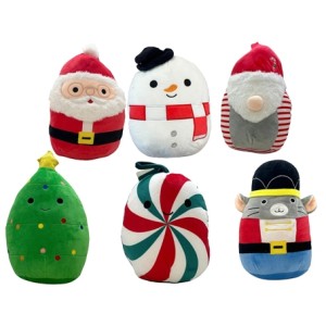 2437180341 BONECOS SQUISHMALLOWS 23CM NATALINOS