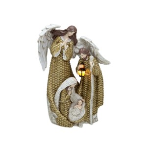 358-064 SAGRADA FAMILIA COM LED 35 CM