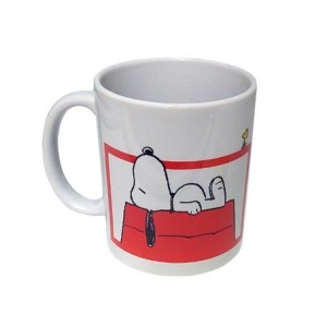 10026448 CANECA POP 350ML NEW GIFT SNOOPY PEANUTS LAZY DOG