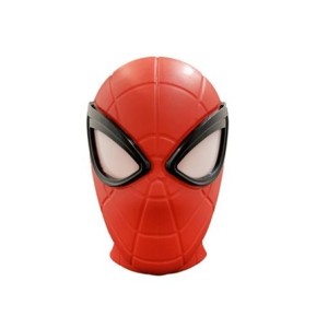 10011838 LUMINARIA SPIDER MAN HEAD VERMELHO