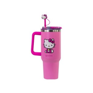 10025960 CANECAO TUMBLER C/PINGENTE 1,15LT HELLO KITTY