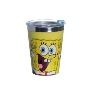 10026054 COPO VIAGEM SNAP 300ML BOB ESPONJA