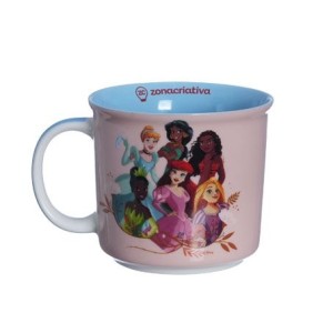 10025935 CANECA TOM 350ML PRINCESAS